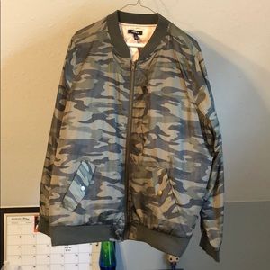 Camo Bomber Jacket